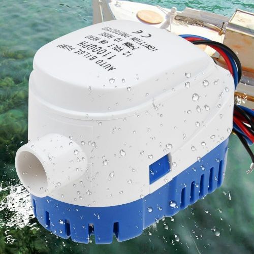 Automatic submersible boat bilge water pump 12v 1100gph float switch for boat