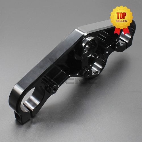 Black lowering triple tree front end upper top clamp for yzf r25 r3 14-16 2015