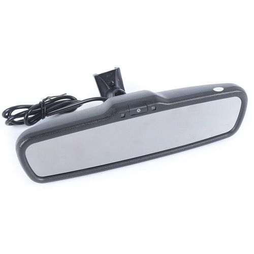 4.3in lcd rear view mirror monitor with bracket for car backup camera system set