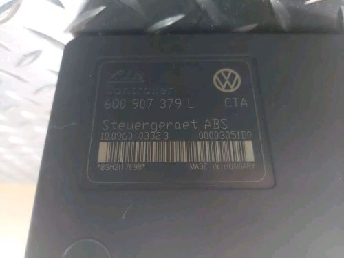 Vw polo 9n abs pump ecu unit 6q0614117h 6q0907379l