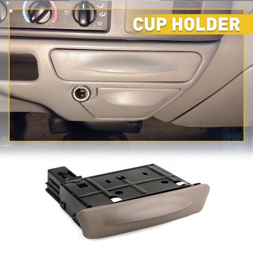 Yc3z-2513560-cab center console dash cup holder tan for 2000-2004 fordursion