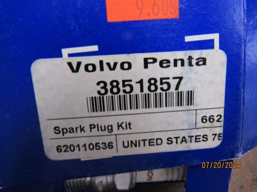 New volvo penta 4 spark plug set 3851857