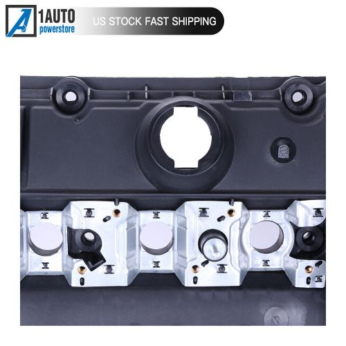 Valve cover w/gasket for 2002-2006 bmw 325ci x3 x5 330ci 530i 525i z4 3.0l 2.5l