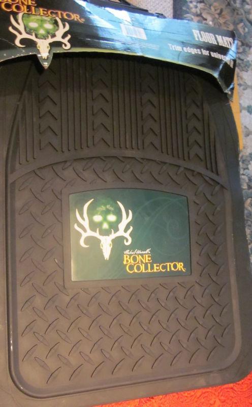 Mark waddell's bone collector front car truck floor mats afm2101 new universal