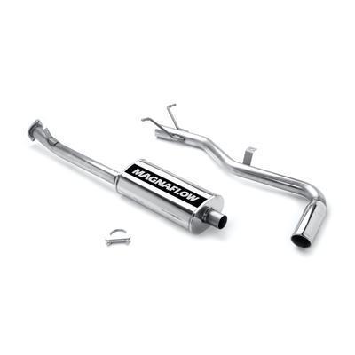 Magnaflow exhaust system cat-back steel polished stainless tip nissan frontier