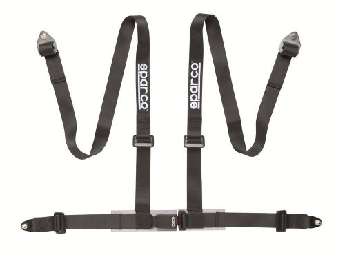 Sparco 2in 4 point safety seat belt harness with standard bolts blue