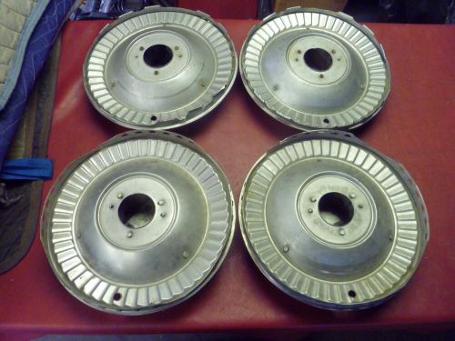 Vintage 1964 ford galaxie 500 xl spinner 14&#034; hubcaps wheel covers