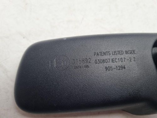 Nissan pathfinder mk3 rear view mirror automatic dimming in black 2004 - 2010