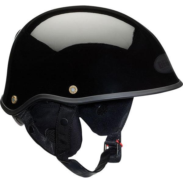 Black xl bell helmets drifter dlx half helmet