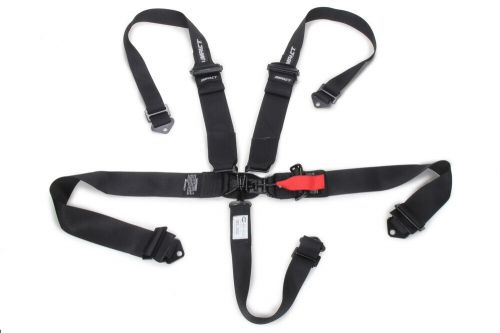 Impact racing 51111111 w/59888888 5-pt harness system l&amp;l w/hans shoulder straps