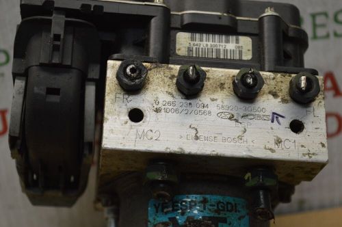 2011-13 hyundai sonata abs pump control oem 589203q500 module 818-26g3