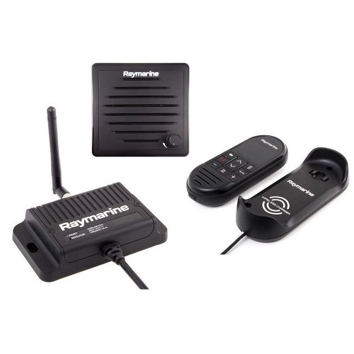 Raymarine ray90 wireless first station kit with passive speaker, wireless handse