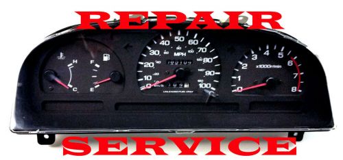 Instrument cluster repair service for 1997 to 2001 nissan frontier 240 sx