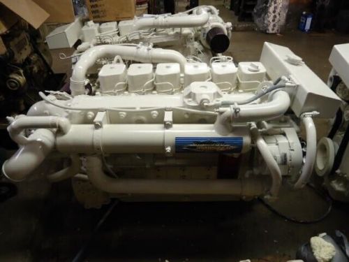 Cummins 6bta 5.9-m  ,  370 hp marine diesel engine w/ zf 220a 2-1 gear