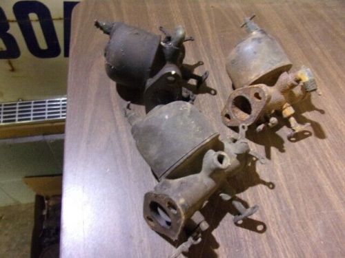 Original lot of three ford model t kingston carburetor original model l-4 iron