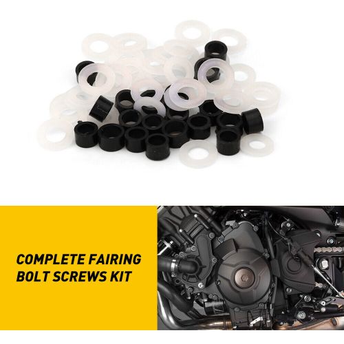 Complete fairing bolt screws kit fit for honda cbr600 cbr250r 300r 500rr black