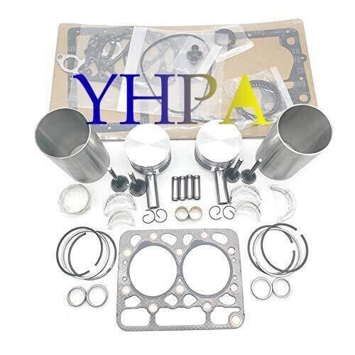 Zb600 overhaul rebuild kit with valvefor kubota engine tractor