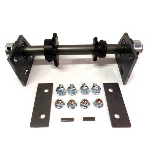 Adjustable 5/8&#034; weld on 14&#034; jackshaft kit #40/41/420 chain ombajspkit5841-14