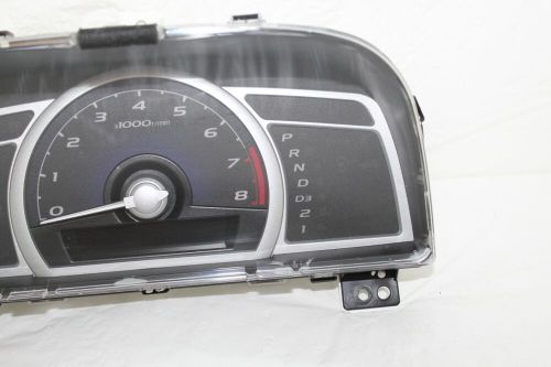 Speedometer instrument cluster dash panel 06 - 2011 honda civic 40,519 miles