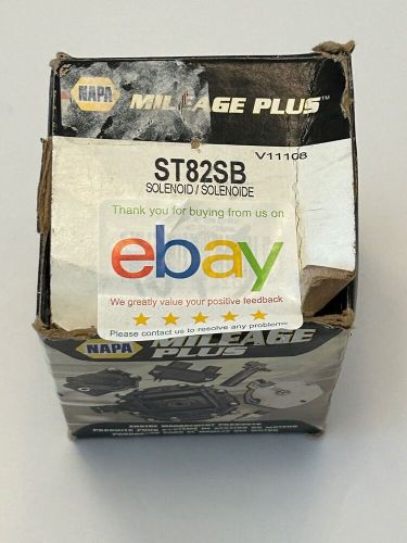 Napa mileage plus st82sb solenoid - new