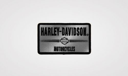 Harley-davidson &#034;h-d reflective&#034; 8011802 patch/emblem-