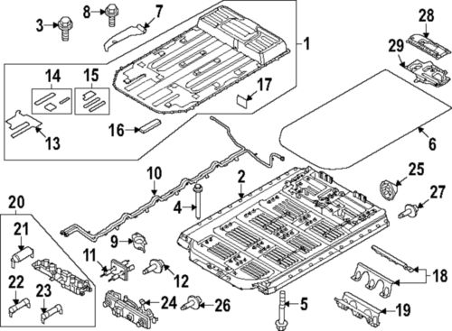 Genuine ford gasket lj9z-10a815-a