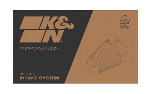 K&amp;n cold air intake system 69-7070tp with aluminium tube for nissan 350z