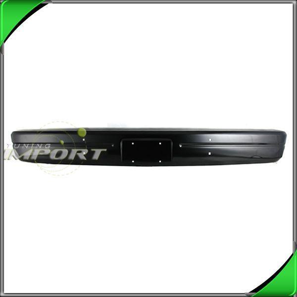 86-93 dodge ramcharger 4x4 suv steel prime black front bumper impact face bar