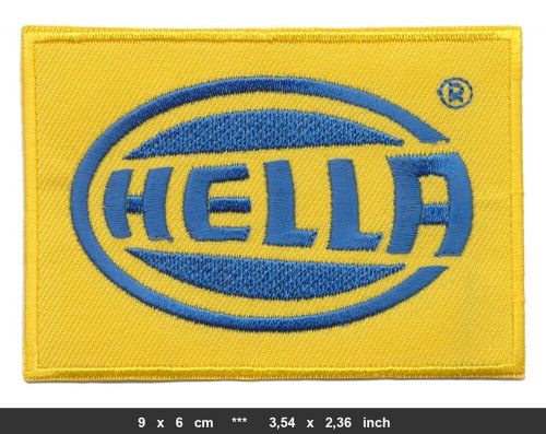 Hella patches patches car headlights motor vehicle electrics motorsport racing dtm-