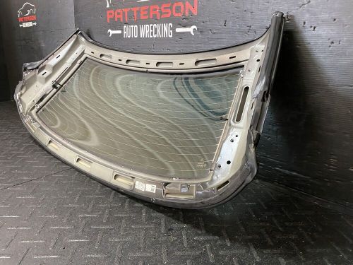 01-04 mercedes slk320 rear back glass window roof panel black 040u id 1707900040