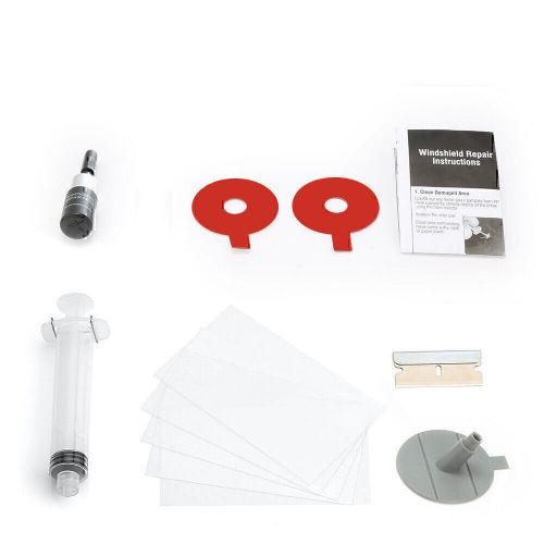 Car windshield repair kit glass nano repair fluid chip scratch crack fix diy set