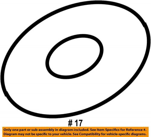 Nissan oem brake-front-brake hose gasket 46237a4600