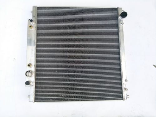 For 1999-2005 ford excursion f250 f350 450 550 super duty radiator+2xfan 3 row