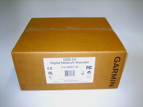 Garmin gsd24 sounder module - new old stock - 50/200 khz network fishfinder