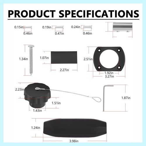 1865128 mkr-26 trolling motor plug for minn kota mkr-18, mkr-24, mkr-25 mkr-26