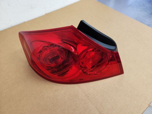 2009-2013 infiniti g37 sedan tail light brake lamp left drivers oem #s144