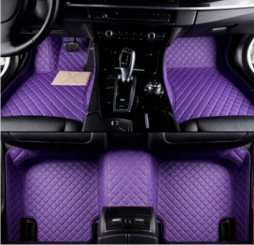 Fit for mazda all models car floor mats carpets luxury waterproof cargo liners