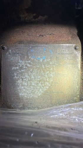 Used twin disc mg509 1.45:1 ratio marine transmission bell housing sae #1