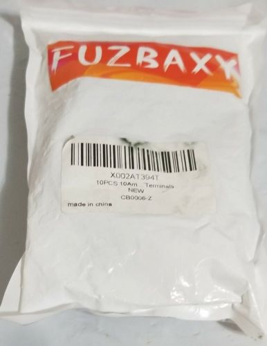 Fuzbaxy 125/250vac 10a 32vdc terminals pack of 10