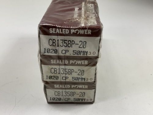 (6) sealed power cb1358p-20 connecting rod bearings .020&#034; 1985-2005 gm 4.3l-v6