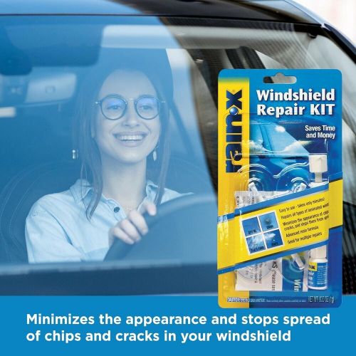 Rain-x 600001 windshield repair kit - quick and easy durable resin based kit