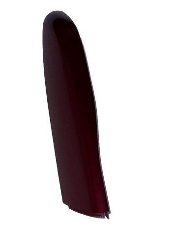 02-06 escalade &amp; denali—left front roof luggage rack end trim cap, red metallic