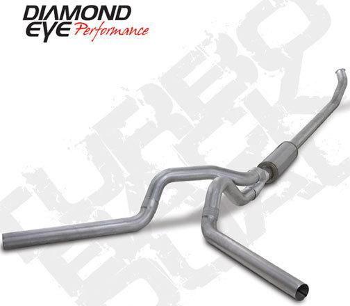 Diamond eye exhaust- 03-04 dodge 4" alum-turbo back dual