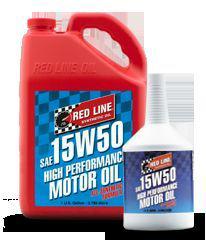 Red line synthetic oil 15w50 motor oil, case of 12 quarts 