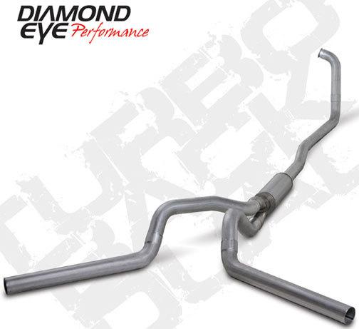 Diamond eye exhaust- 03-07 ford 4" alum-turbo back dual