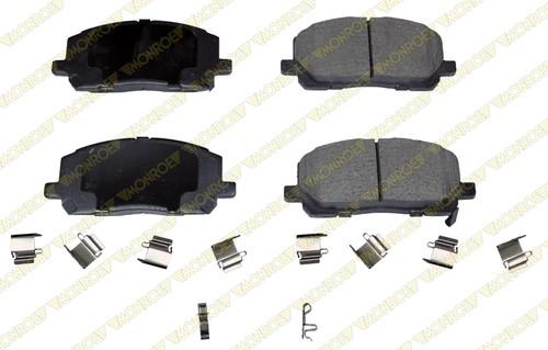 Monroe gx884 brake pad or shoe, front-monroe prosolution ceramic brake pad