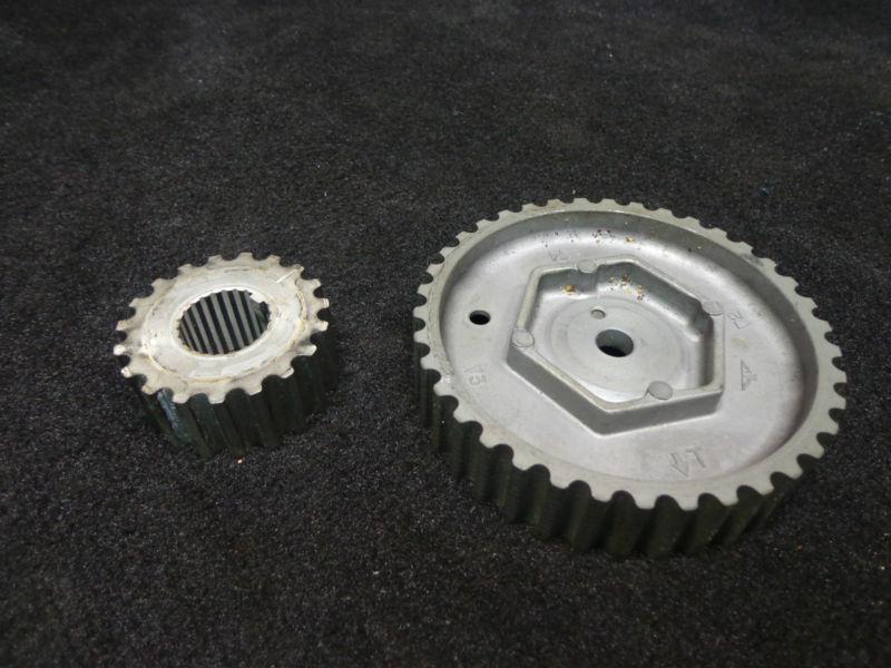 2 timing pulley/gear #13621-zw1-l01 honda 2001-2006 75,90 hp outboard motor~706