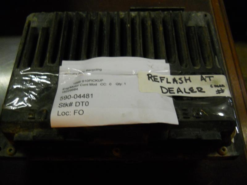 97 chevy 1500 pickup engine ecm elec cont unit ecu gasoline lh fr eng comp