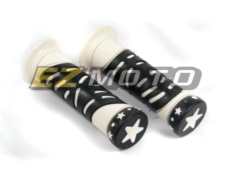 Universal hand grips for 22mm handlebar fazer fz1 fz6 fz8 600 1000 r125 white