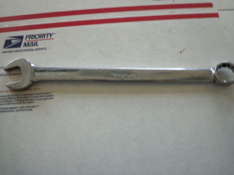 Snap on 7/8 oex28a usa 12 pt combination wrench.